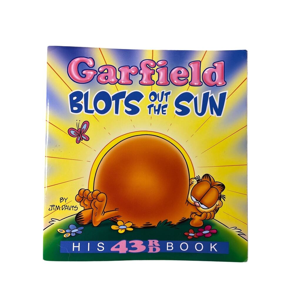 Y2K Garfield Blots out the Sun 43rd book by Jim Davis 2007 trade paperback
